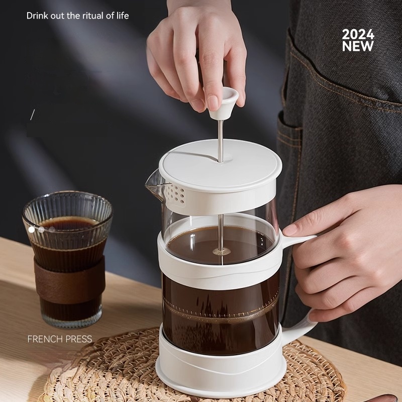 Coffee Equipment For Camping - Gianxi เครื่องชงกาแฟมือกด, เครื่องชงกาแฟอเนกประสงค์เครื่องชงกาแฟที่บ้านที่กรองชาหม้อชงเย็น