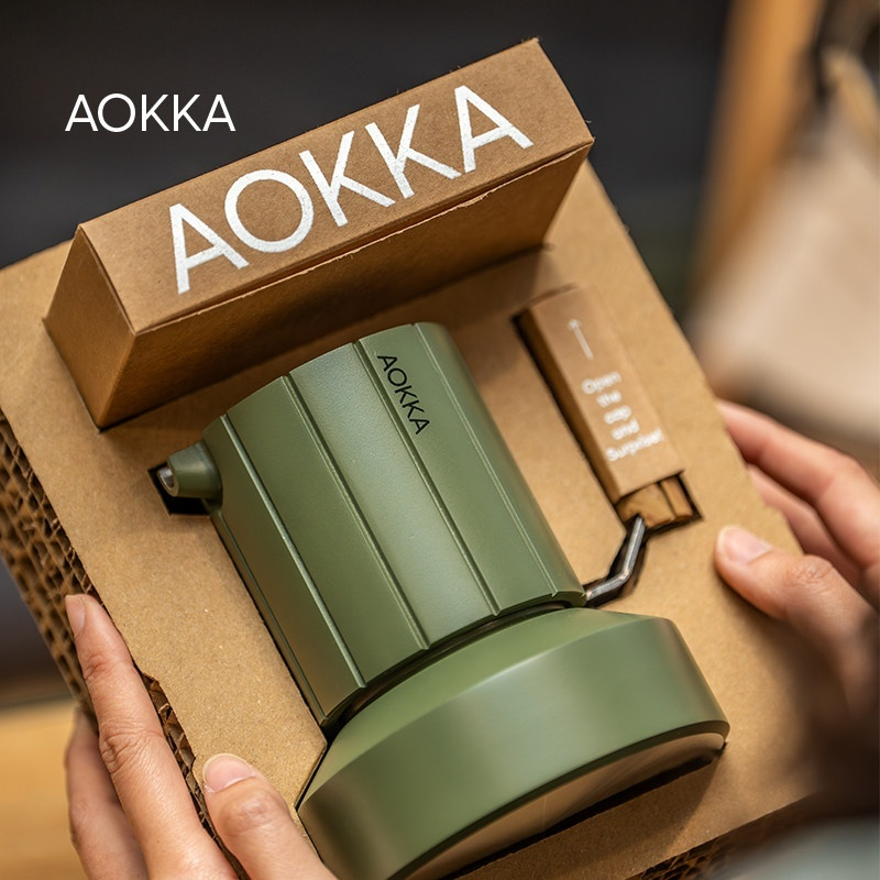 AOKKA หม้อต้มกาแฟแบบวาล์วคู่ ล - Coffee Equipment For Camping บทวิจารณ์และราคา