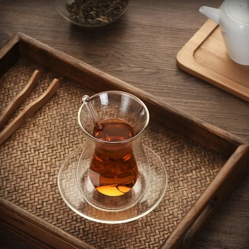 ชุดถ้วยชาพร้อมจานรองและช้อนชาส - Espresso Shot Glass บทวิจารณ์และราคา
