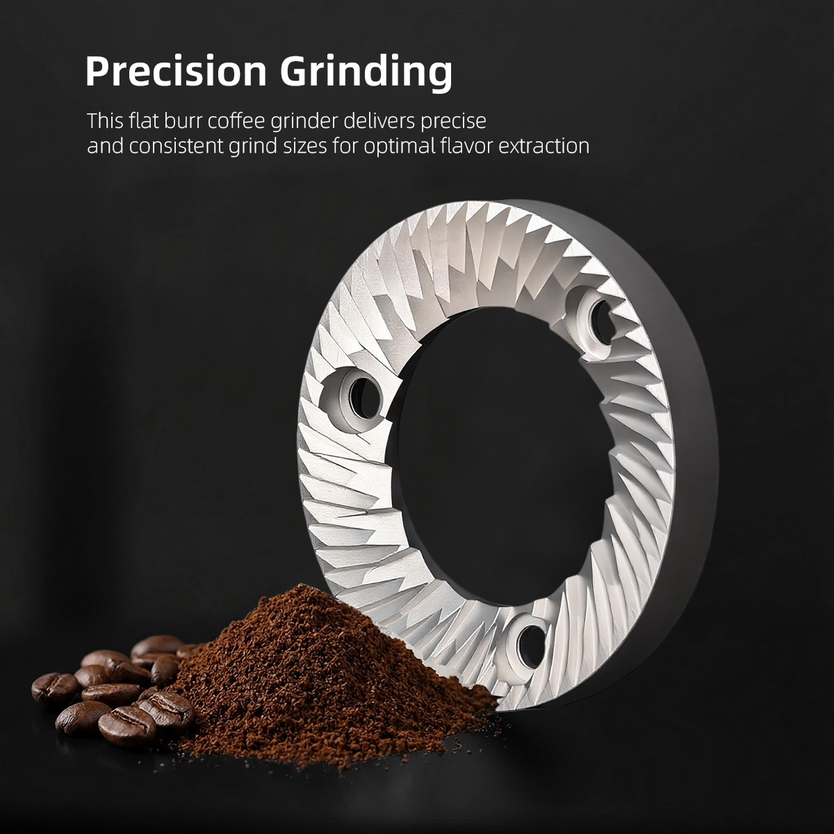 ใบมีดบดกาแฟแบบแบนขนาด 64 มม. จ - Coffee Grinder Burr Flat บทวิจารณ์และราคา